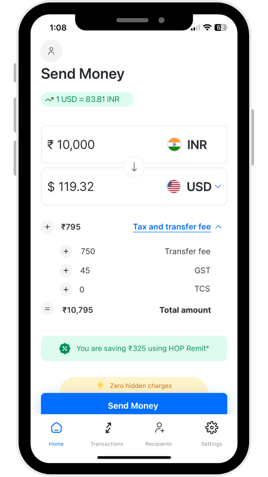 Step by step Guide How To Send Money Abroad From India Using The HOP step-by-step-guide-how-to-send-money-abroad-from-india-using-the-hop